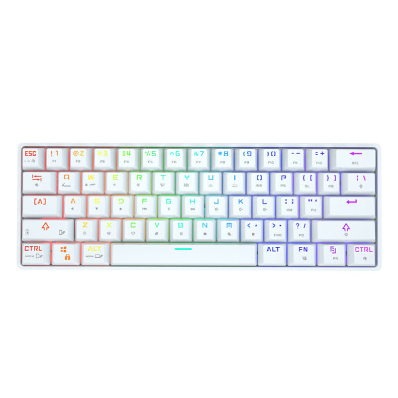 Wireless Bluetooth Keyboard Colorful Keyboard