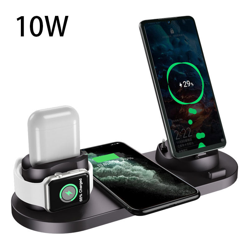 3-in-1 Magnetic Wireless Charging Station – Fast Charger for iPhone, Apple Watch & AirPods | Foldable Smart Desk Charger with Night Light | Portable Charging Dock 2025