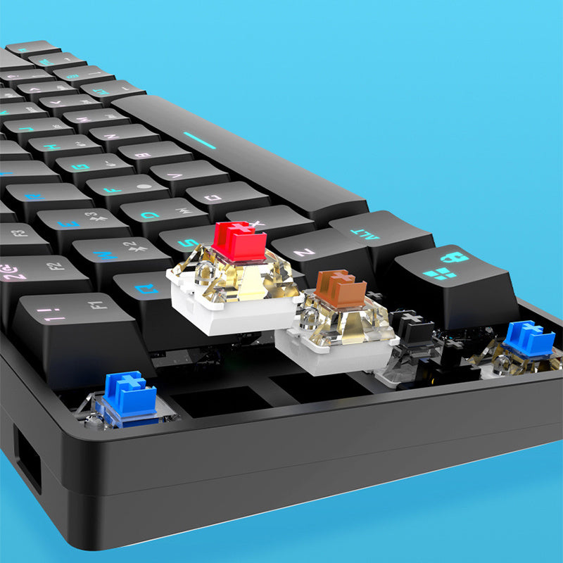 Wireless Bluetooth Keyboard Colorful Keyboard
