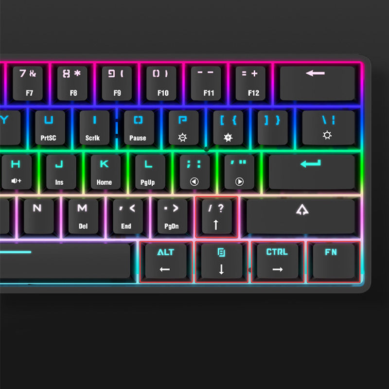 Wireless Bluetooth Keyboard Colorful Keyboard