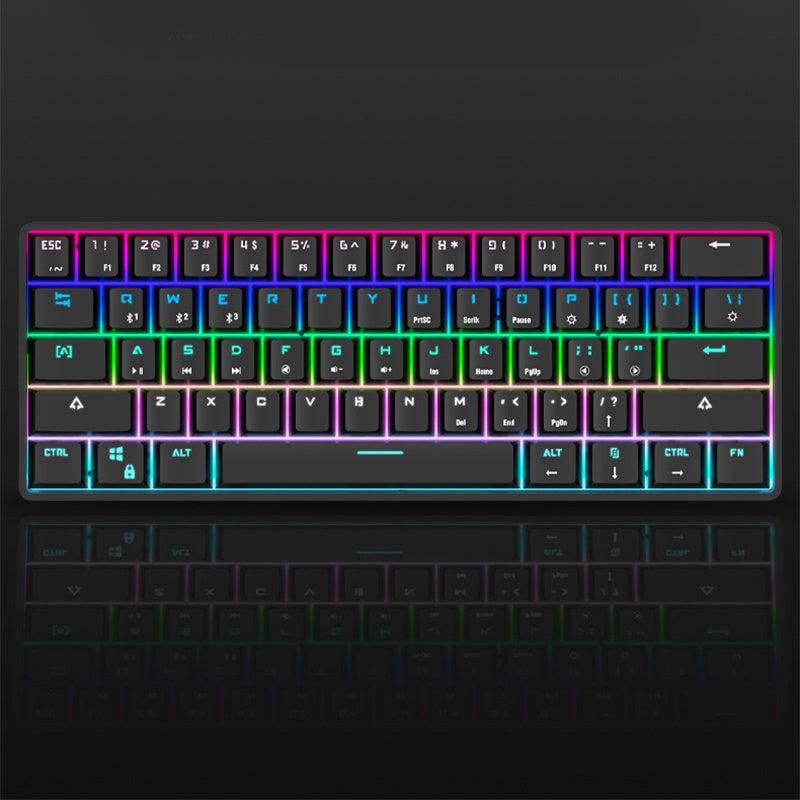 Wireless Bluetooth Keyboard Colorful Keyboard