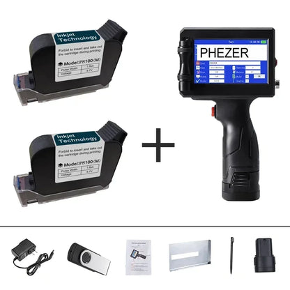 Versatile Handheld Inkjet Printer for Multi-Surface Printing