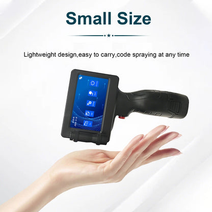 Versatile Handheld Inkjet Printer for Multi-Surface Printing